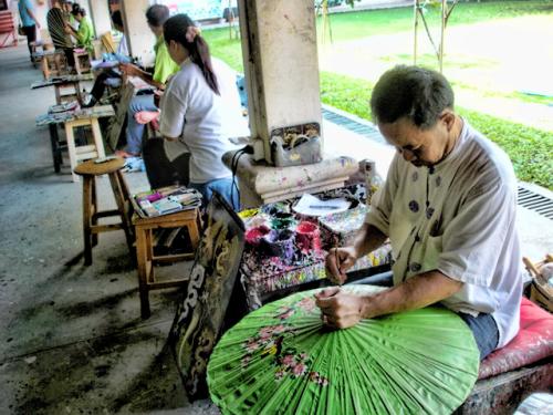 Thailand, Umbrella market